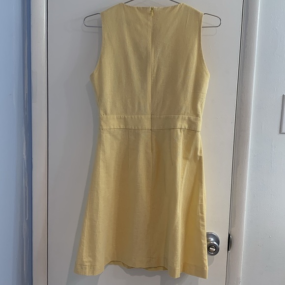 Item du Jour Yellow Linen Dress - Picture 5 of 5
